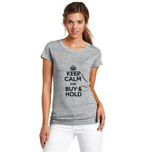 Load image into Gallery viewer, New Style keep calm and buy & hold t shirt tee men's 3xl 4xl 5xl 100% cotton slim fit